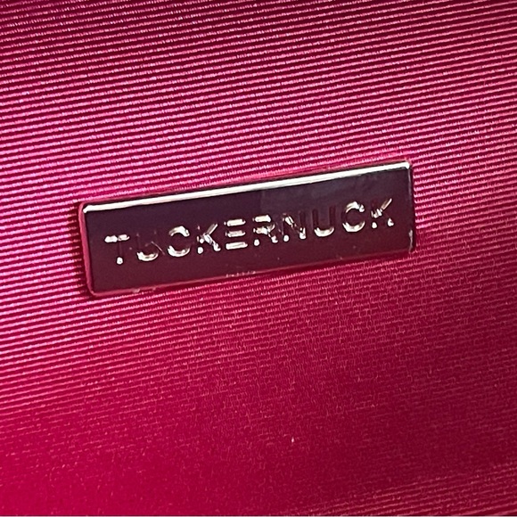 Tuckernuck Red and Blue Floral Clutch - Picture 5 of 5